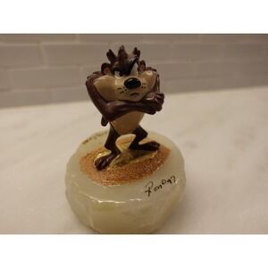 Warner Brothers SIGNED Ron Lee Taz Limited Edition Statue 1412/1500 Looney Tunes